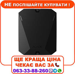 Бездротова централь із живленням від батареї Ajax Hub BP Jeweller Black