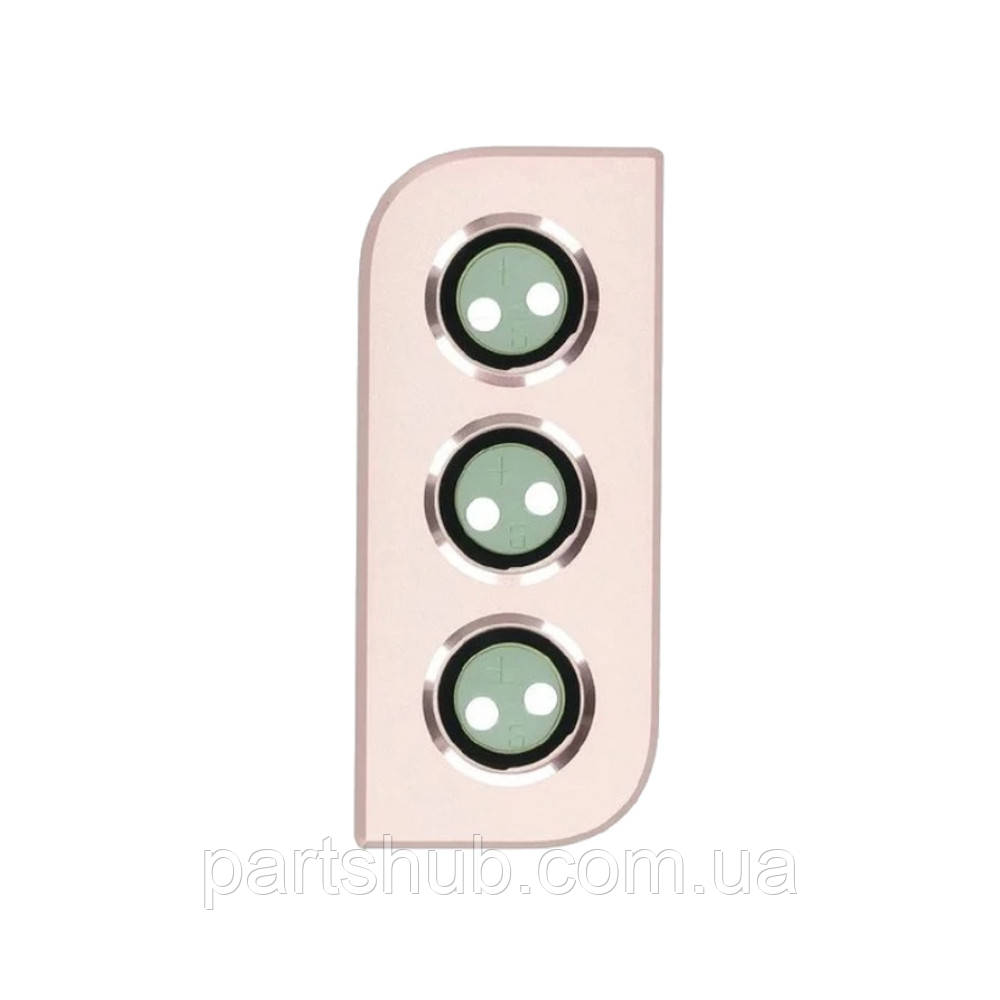 Скло камери Samsung Galaxy S22 5G S901B, S22+ 5G S906B (у золотистій рамці), фото 1