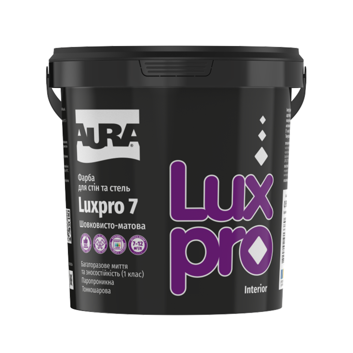 Фарба Aura Luxpro 7 шовковисто-матова 0.95л, фото 1