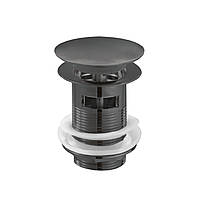 Клапан донний FADO 1 1/4" матовий чорний