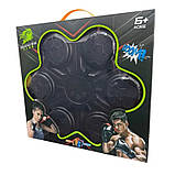 Настінна інтерактивна боксерська мішень з Bluetooth і підсвіткою, Музичний боксерський дитячий тренажер, фото 3