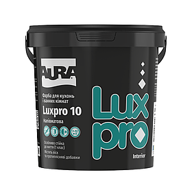 Миюча фарба для кухонь і ванних кімнат Aura Luxpro 10 0.95л