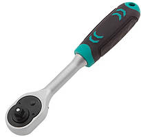 Ключ-тріскачка 1/4", 72 зуба, з швидким скиданням, CrV (14025)