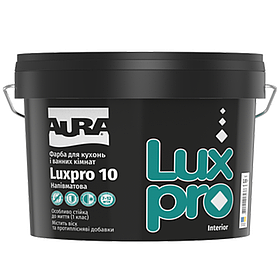 Миюча фарба для кухонь і ванних кімнат Aura Luxpro 10 2.85л