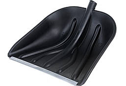 Лопата для прибирання снігу пластикова PROFI, 410х405 мм, без держака (614875)