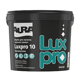 Миюча фарба для кухонь і ванних кімнат Aura Luxpro 10 4.75л