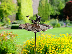 Садова поїлка  для птахів коричнева MAGPIE