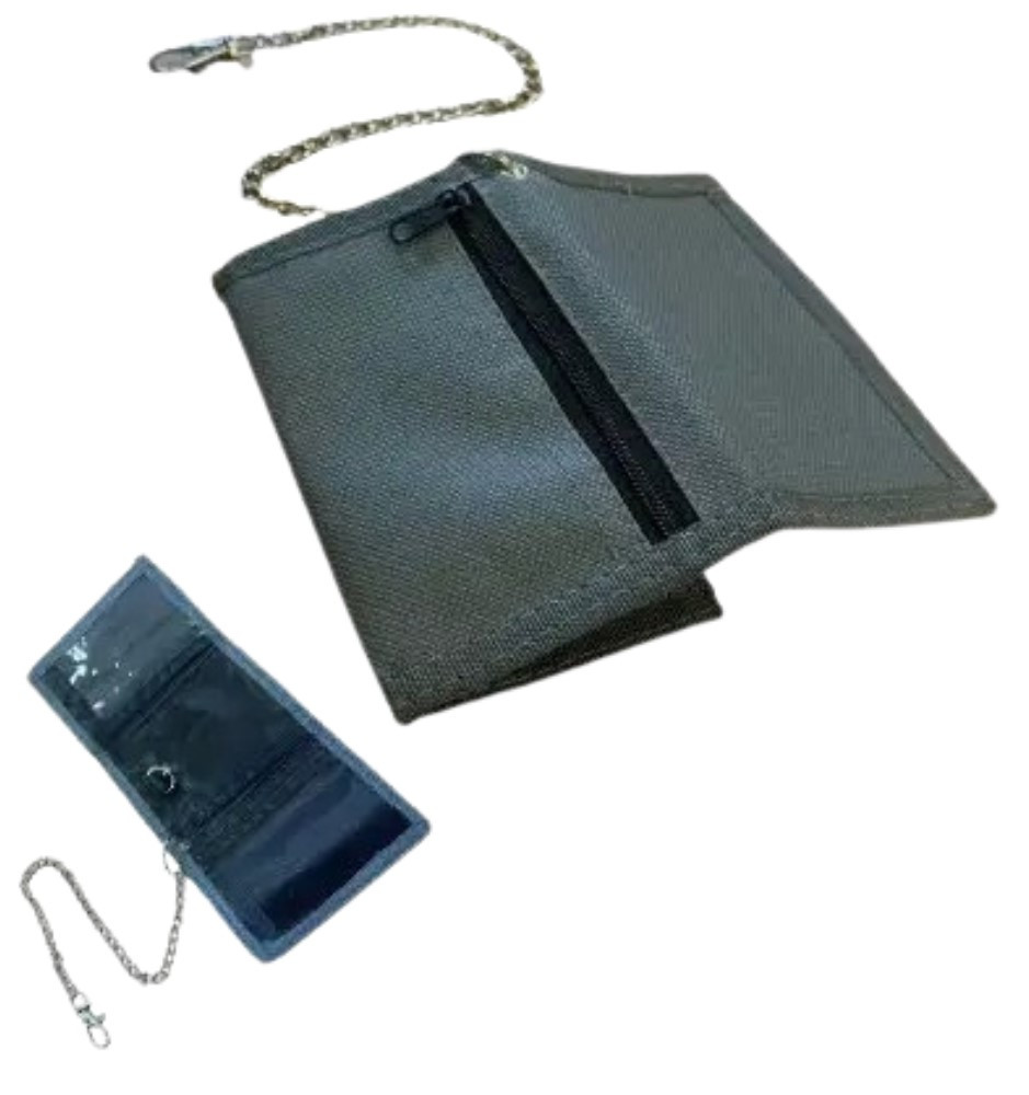 Гаманець з ланцюжком тактичний Solve портмоне gray KT6000108 PeremogaUA, фото 1