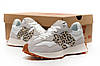 Жіночі кросівки  New Balance 327 Grey Leopard Сірі з леопардовим Взуття Нью Беланс 327 текстиль замша демісезон, фото 2