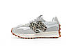 Жіночі кросівки  New Balance 327 Grey Leopard Сірі з леопардовим Взуття Нью Беланс 327 текстиль замша демісезон, фото 3