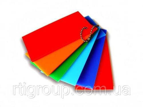 Червоний акрил 3 мм із порізкою в розмір, фото 1