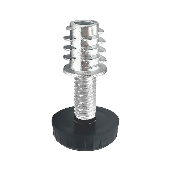 Заглушка квадратная 20х20 с резьбой М6