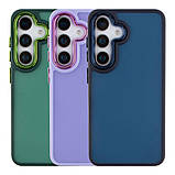 Чохол TPU+PC Space II Color Matte для Samsung Galaxy S25 5G (S931) Колір Pink, фото 2