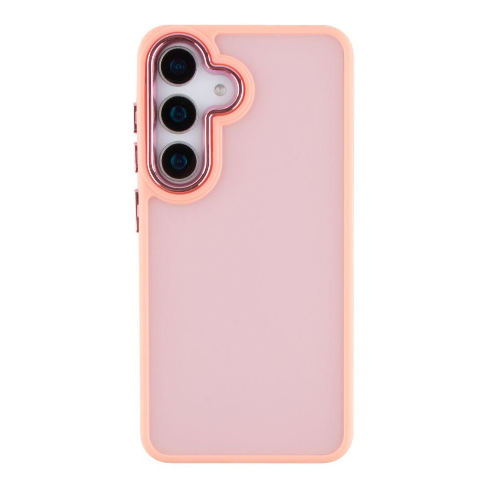 Чохол TPU+PC Space II Color Matte для Samsung Galaxy S25 5G (S931) Колір Pink, фото 1