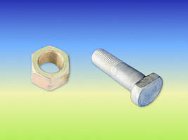 Болт (болт вторинного валу кпп) з гайкою кріплення карданного валу ЗІЛ-130 та КПП / М14х1.5x51 / 130-2202163