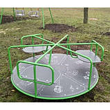 Детская 6-местная карусель на площадку или во двор. Уличные качели, фото 8