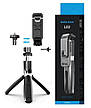 Монопод-штатив Fashion Selfie Stick L02 black для телефона, фотоапарата, екшн камери, фото 9