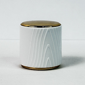Кришка "Elara-Wide White Gold" для флаконів на 15 мм горло