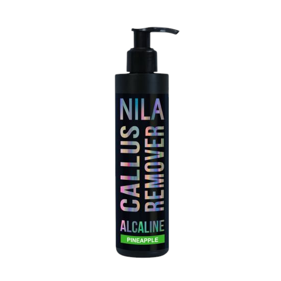 Набір 10+1 Лужний засіб для видалення натоптишів Nila Callus Remover Ананас 250 мл