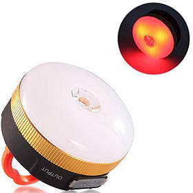 Ліхтар кемпінг YD-7-7SMD (white+red), Li-Ion акумулятор, power bank, ЗП Type-C, магніт, гак