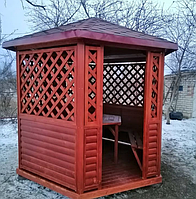 Альтанка \ бесідка дерев'яна  Ельбрус