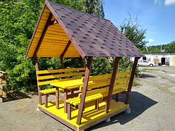 Альтанка з бруса Фінський будиночок