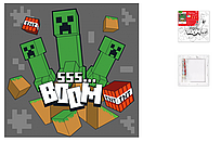 Картина за номерами SANTI "Майнкрафт. БУМ", 25*25 см 955474