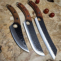 Набір ножів для кухні 3 шт. ковані японські кухонні ножі