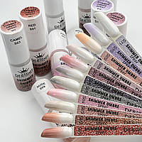 Спрей-пудра для ефекту омбре Shimmer ombre spray Дизайнер (7г) для дизайна ногтей