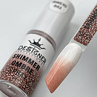 Спрей-пудра для ефекту омбре Shimmer ombre spray Дизайнер (7г) для дизайна ногтей Orange red S02