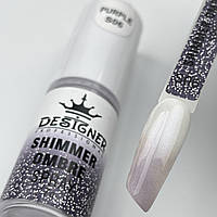 Спрей-пудра для ефекту омбре Shimmer ombre spray Дизайнер (7г) для дизайна ногтей Purple S06