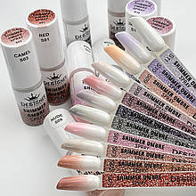 Спрей-пудра для ефекту омбре Shimmer ombre spray Дизайнер (7г) для дизайна ногтей