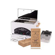 Стартовий набір для термічної стерилізації з сухожаровоюшафою та крафт-пакетами для манікюрних інструментів