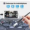 Ендоскоп водонепроникний 5м гнучка Usb камера, фото 10