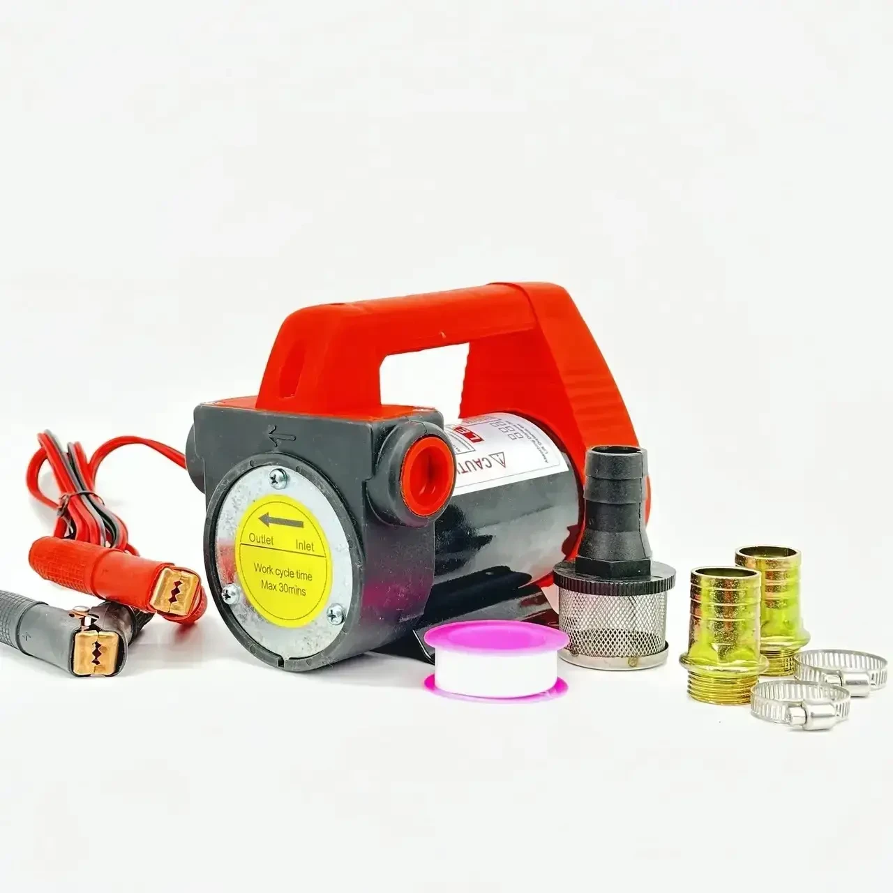 Насос для перекачування дизеля та рідких масел LEX LXPD12 12V, 80 л/хв