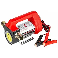 Насос для перекачування дизеля та рідких масел LEX LXPD12 12V, 80 л/хв, фото 2