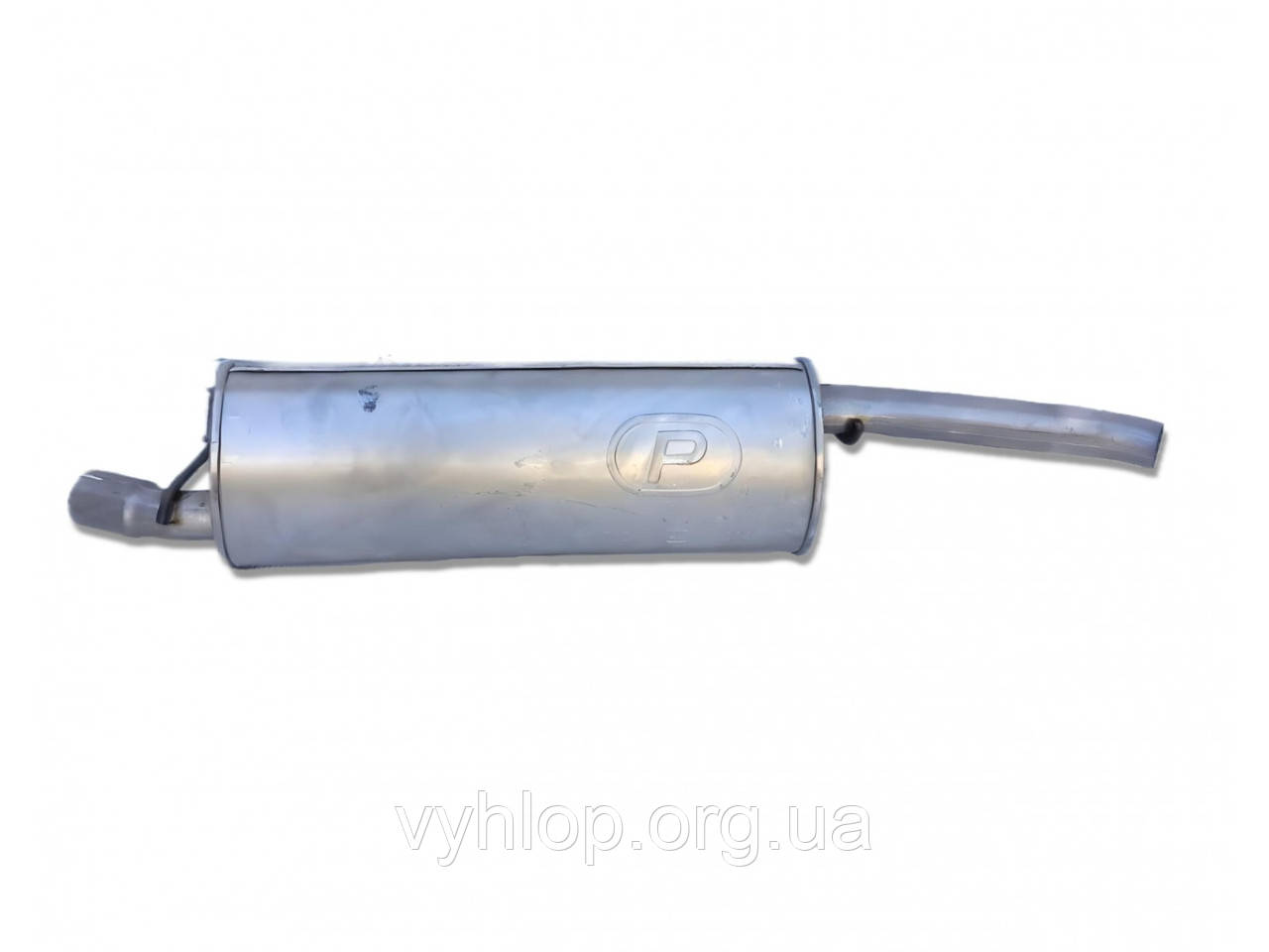 Глушник Опель Аскона С (Opel Ascona C) 81-89 1.6/2.0 i kat (17.03) Polmostrow алюминизированный