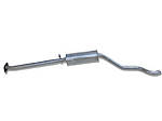 Резонатор Опель Вектра (Opel Vectra) 1.4-1.8 88-92 (17.36) Polmostrow алюминизированный