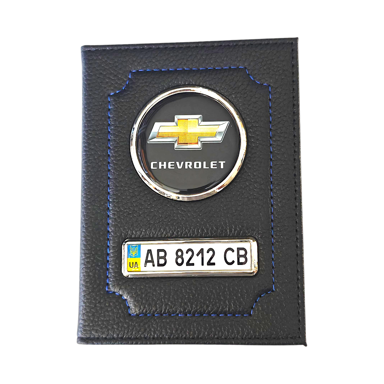 Обкладинка для автодокументів CHEVROLET, подарунок власнику шевроле