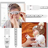 Сантиметрова стрічка для вимірювання окружності тіла та циліндричних об'єктів, довжина 56 см., фото 9