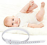 Сантиметрова стрічка для вимірювання окружності тіла та циліндричних об'єктів, довжина 56 см., фото 10