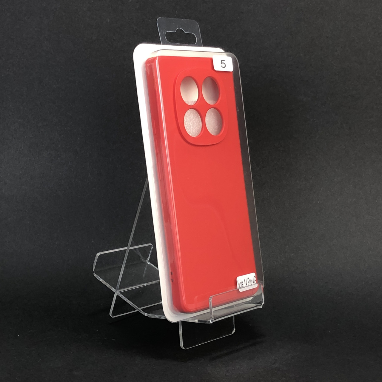 Чохол для телефона Xiaomi Redmi Note 14Pro (4G) Silicone Original FULL No5 Red (4you)