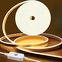 Неонова світлодіодна стрічка з регульованою яскравістю 5 м