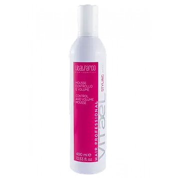 Піна для волосся для придання форми та структури зачіски VITAEL STYLING CONTROL AND VOLUME MOUSSE VTL0019