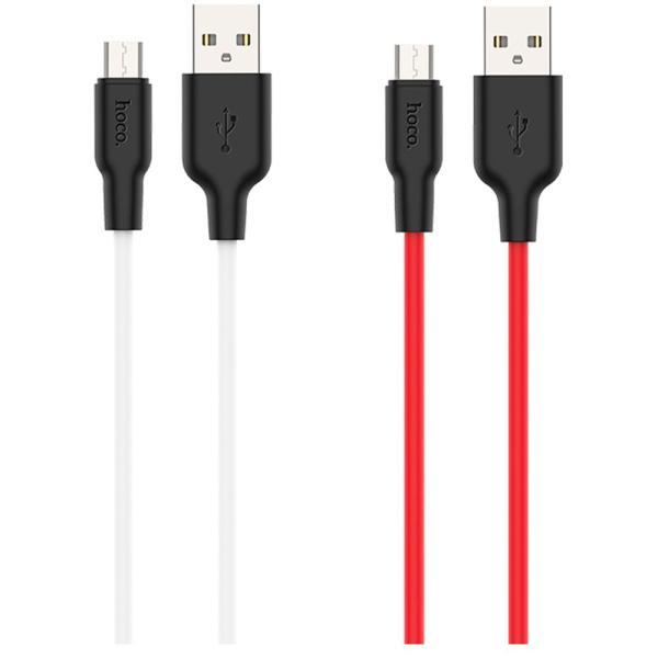 USB Hoco X21 Plus Silicone Micro