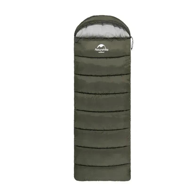 Спальний мішок Naturehike Envelope style U150 лівий NH20MSD07 army green