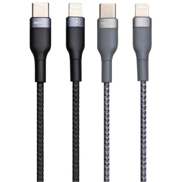 Кабель USB Remax RC-009 Type C — Lightning Чорний
