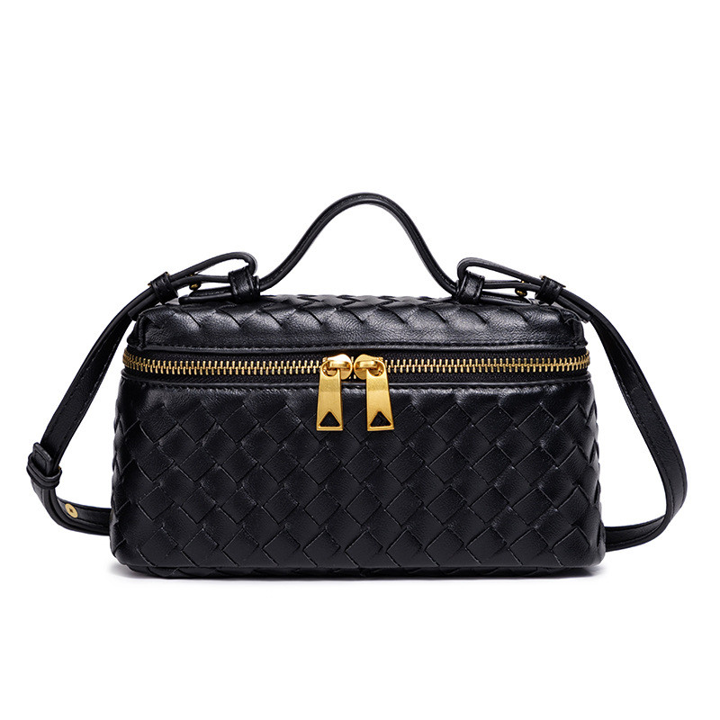 Жіноча сумка-косметичка В2005 Vanity Bag крос-боді чорна, фото 1