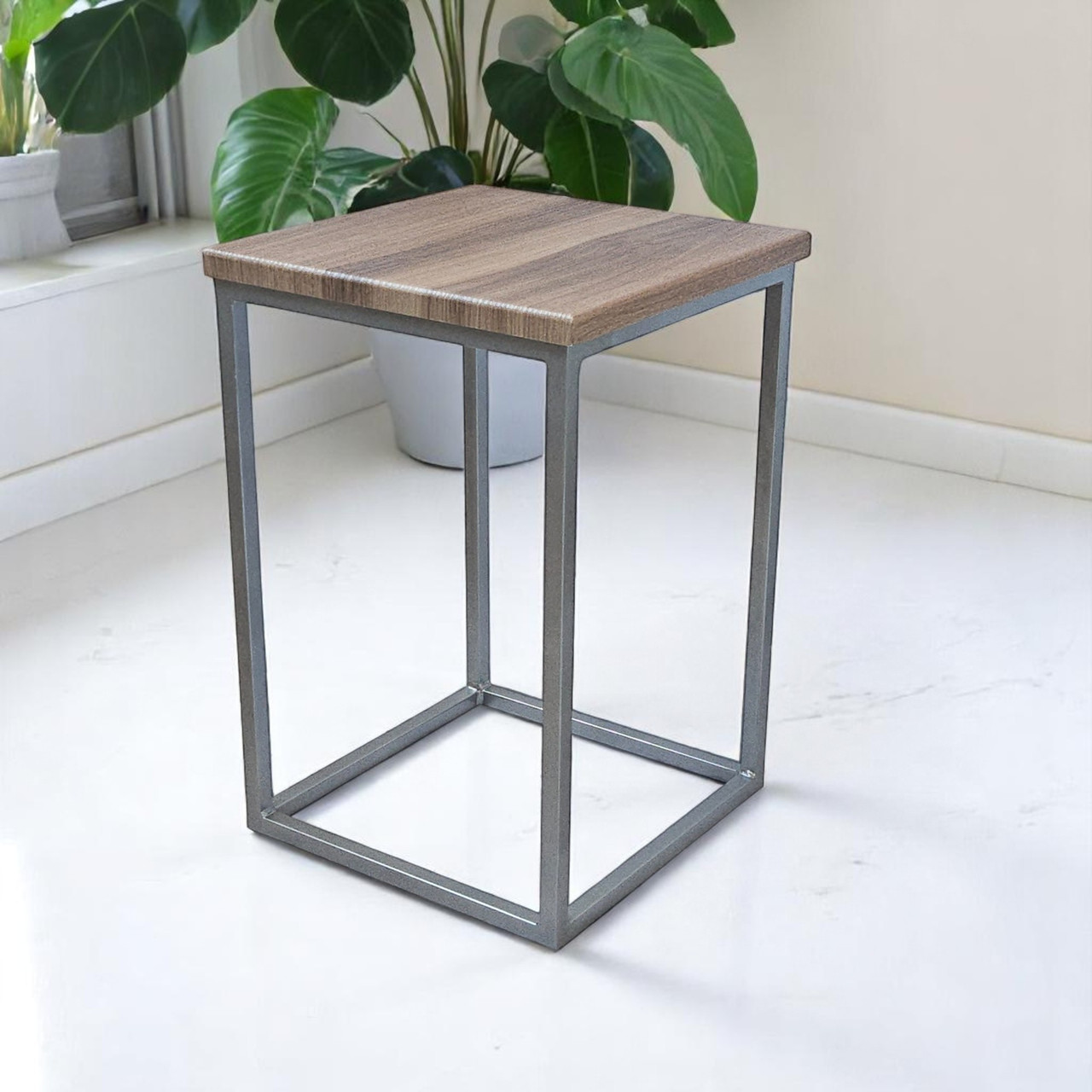 Підставка під квіти підлогова лофт Куб, фото 1