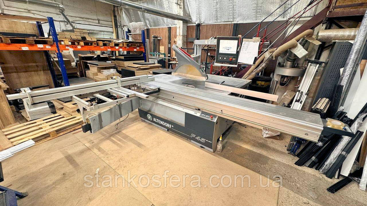 Altendorf F45 ELMO 4 бу форматно-розкроювальний верстат з ЧПУ 2006р.